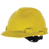 Casque de sécurité type 1 Degil Safety, coque en polyéthylène jaune,  serre-nuque, 12 oz 811RY