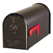 6-7/8-in x 8-3/4-in Post Mount Mailbox