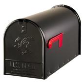 Solar Group Black Metal Mailbox