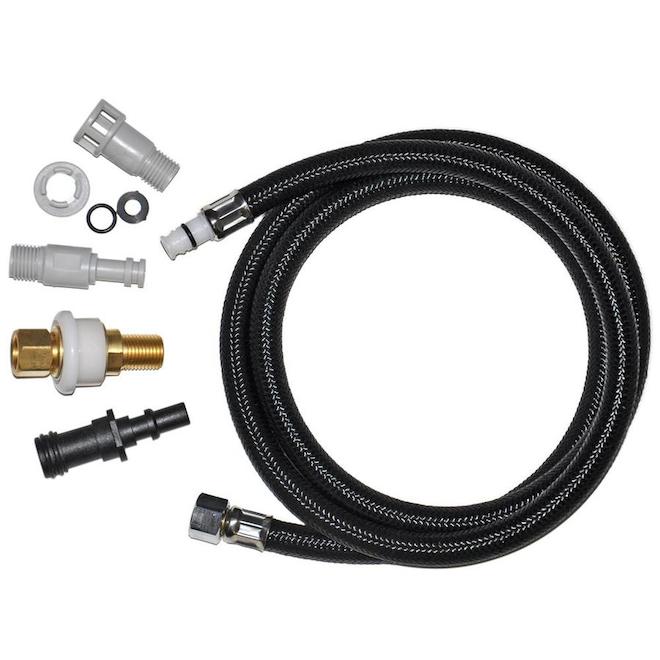 DANCO 48-in L. PVC Braided Pull- Out Faucet Spray Hose 10340 | RONA