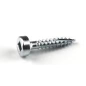 Kreg 3/4-in Zinc Coated Steel Square Pan Head Self-Tapping Wood Screw with Fine Thread 100/Bx