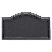 Whitehall 9 1/2-in x 17-in Black Plaque