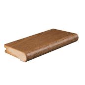 Flexco 0.75-in x 2.75-in x 78-in Oak Stair Nose Floor Moulding Light Brown