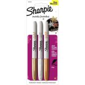 Sharpie Fine Point Metallic Markers 3-Pack