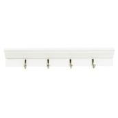 allen + roth Sedgefield 24-in x 4.25-in x 3-in Wall Mounted White Shelf