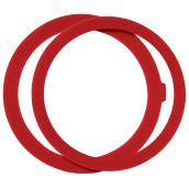 Korky Universal Flush Valve Seal - Red - Rubber - 3-in dia