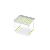 Étagère empilable Madesmart plastique blanc