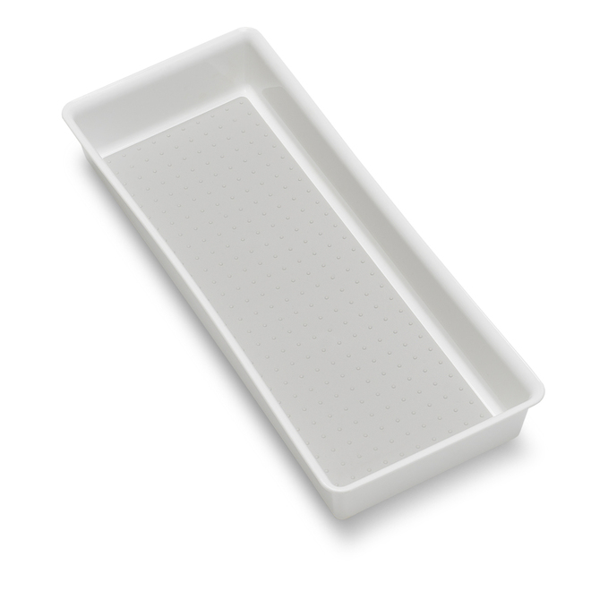 Madesmart 15-in x 6-in Plastic Multi-Use Insert Drawer Organizer - White