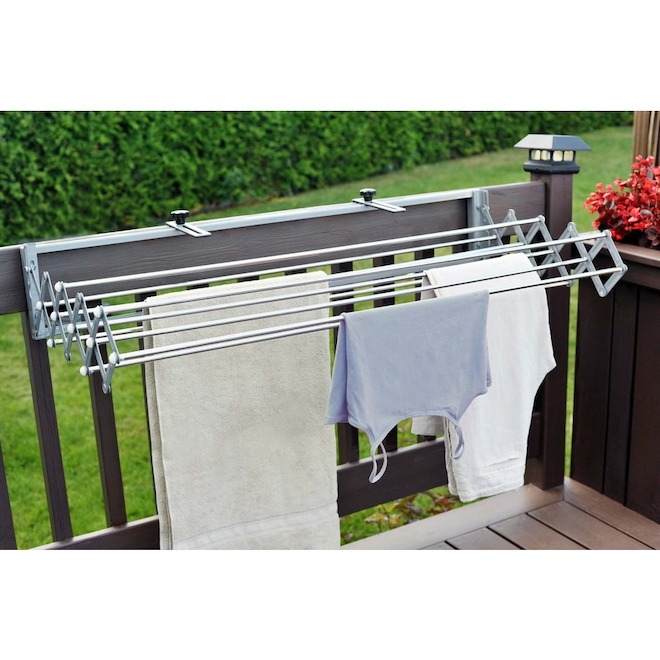SmartDryer Telescopic Clothes Drying Rack - Stainless steel 0030
