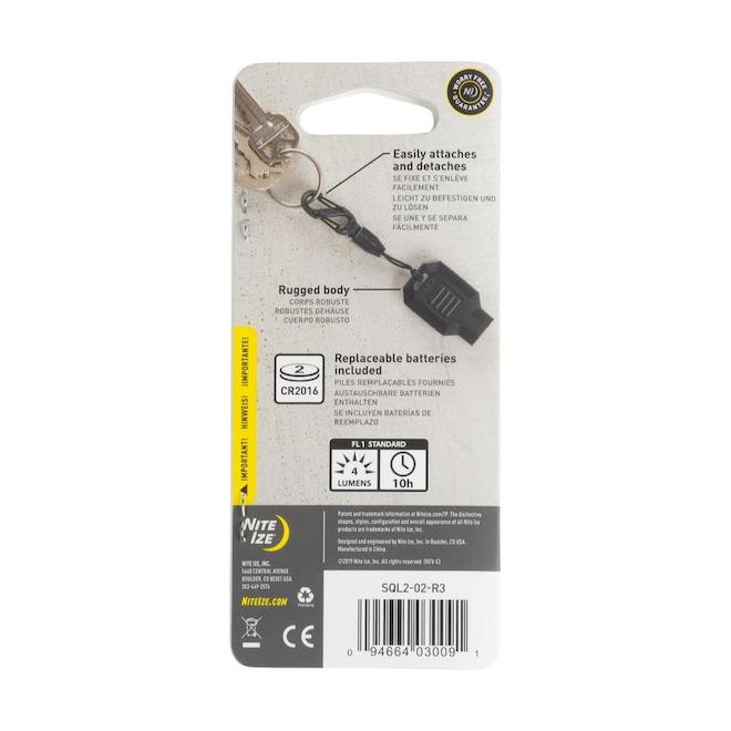 Nite Ize Radiant Squeeze Light LED Key Chain Light