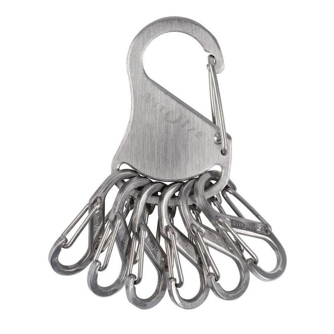 Nite Ize S-Biner Stainless Steel Keyrack