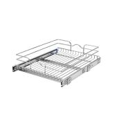 Rev-A-Shelf 17.5-in W x 22-in D x 6-in H 1-Tier Metal Pull Out Basket