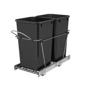 Rev-A-Shelf 27-Quart Plastic Pull Out Trash Can