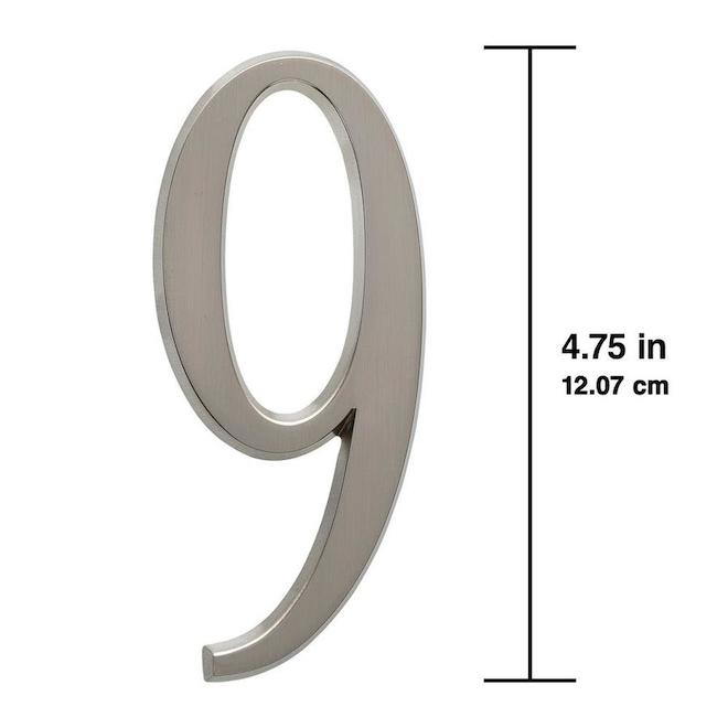 Whitehall 5-in Satin Nickel Number