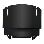 Reln 3-in - 4-in Dia. Black Corrugated Pipe Adapter