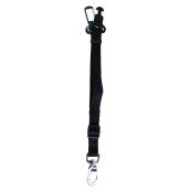 Ceinture ajustable pour chien, 0,78'' x 19,5'', noir