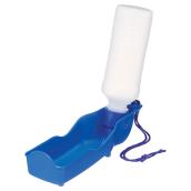 Distributeur d'eau à emporter pour chien, 250 ml, bleu