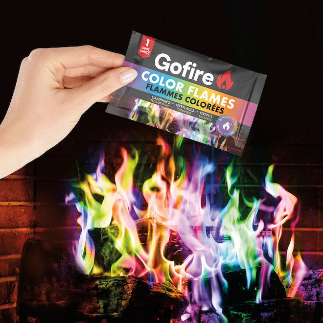 Gofire Colour Flames - 60-min of Colours - 1 Unit