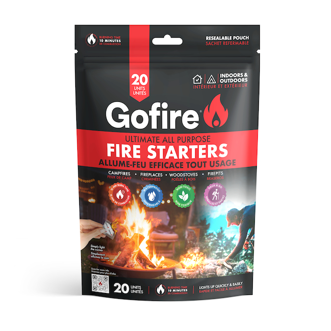 Gofire All-Purpose Fire Starters - 20/Pkg
