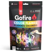 Gofire All-Purpose Muliticoloured Fire Starters - 10/Pkg