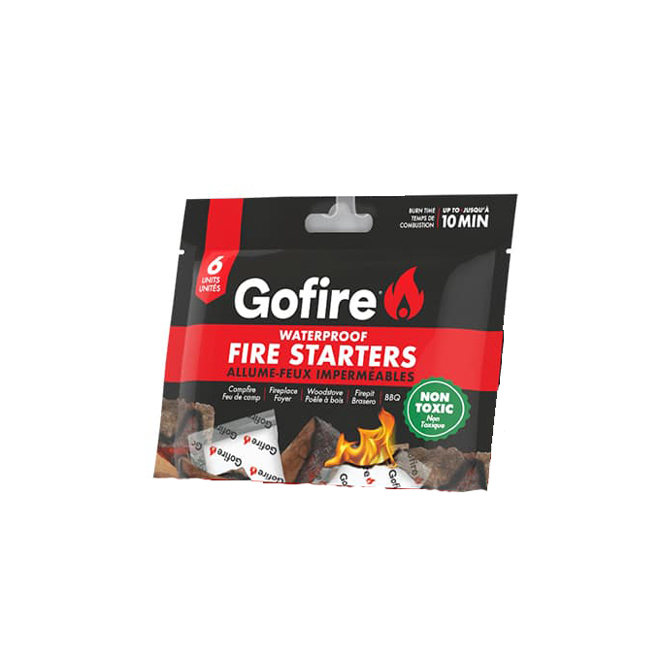 Gofire Waterproof Fire Starters - Pack of 6