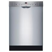 Bosch Ascenta 24-in 50 dBA Built-In Front Control Dishwasher with Overflow Protection System - Stainless Steel