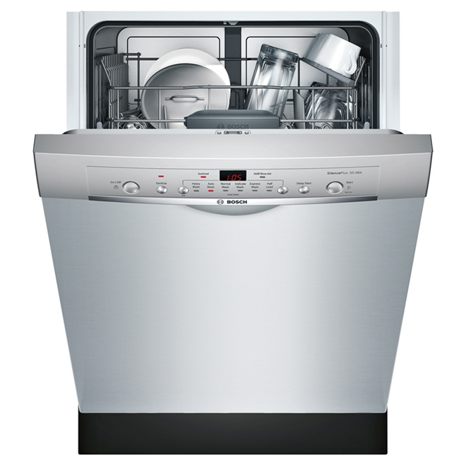 Lave-vaisselle Bosch Ascenta acier inoxydable de 24 po et 50 dBA