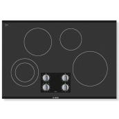 Bosch Electric Cooktop - 500 Series - 30" - Stainless Steel