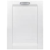 Lave-vaisselle encastré à panneau personnalisé, 24", blanc