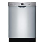 Bosch 100 Series Dishwasher with EcoSense - 24in - Stainless Steel