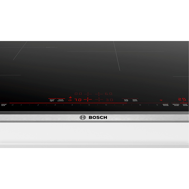 Bosch 800 Series Induction Cooktop 30in Black 4 Elements