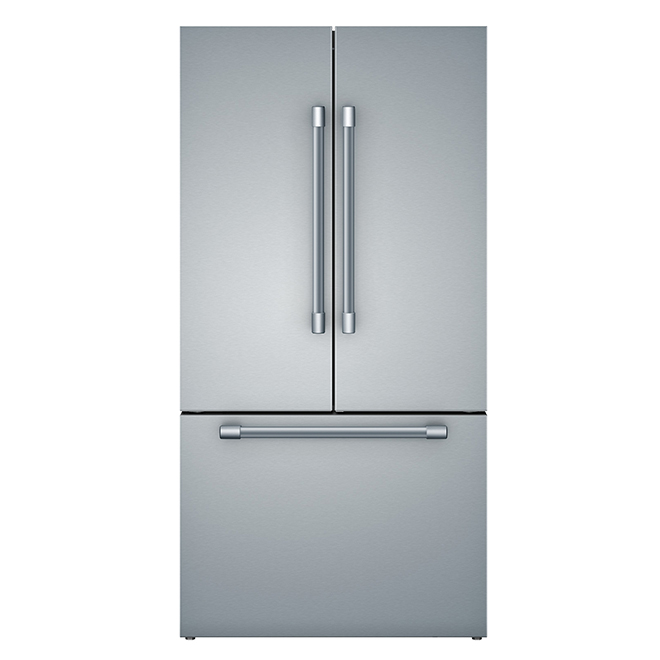 Bosch 800 Series 21 cu ft French Door Refrigerator with FarmFresh