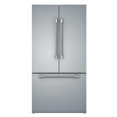 Réfrigérateur avec poignées Pro de Bosch, 21 pi³, inox