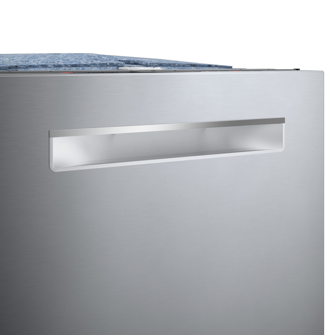 Built In Bosch 800 Series Dishwasher 24 in Stainless Steel