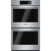 Bosch 800 Series Double Wall Oven - 9.2 cu. ft - 30" - Stainless
