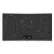 Bosch 800 Series Electric Cooktop - 5 Elements - 36-in - Stainless Steel