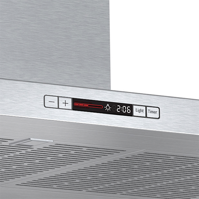 Bosch Chimney Range Hood 600 CFM 36in Stainless HCB56651UC RONA