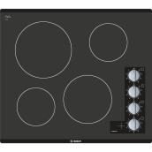 Bosch 500 Series Electric Cooktop - 24-in - 4 Elements