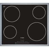 Surface de cuisson électrique Bosch de série 500, 24 po, acier inoxydable