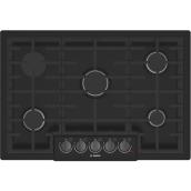Bosch Gas Cooktop - 5 Burners - 30-in - 19,000 BTU - Black