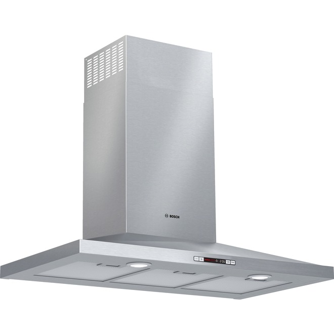 Bosch Wall Chimney Hood - 300 Series - 300 CFM - 36-in - Stainless Steel