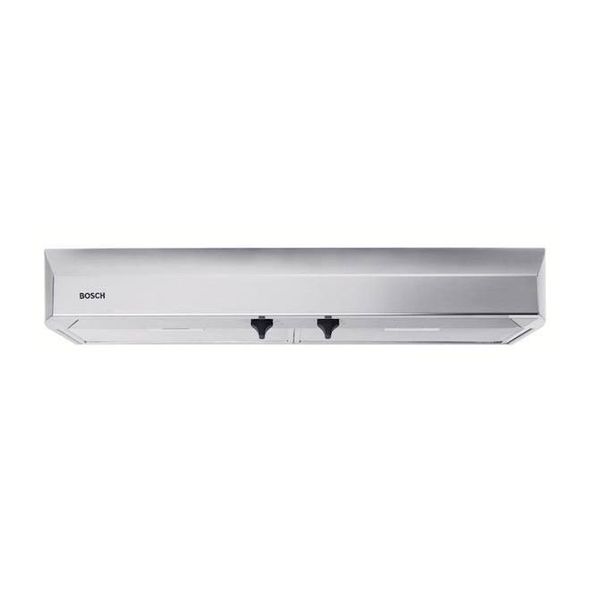 Bosch Undercabinet Range Hood - 300 Series - 280 CFM - 30-in - Stainless Steel