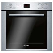 Bosch - 500 Series Single Electric Wall Oven - 24-in - 2.8 cu. ft. - Stainless Steel