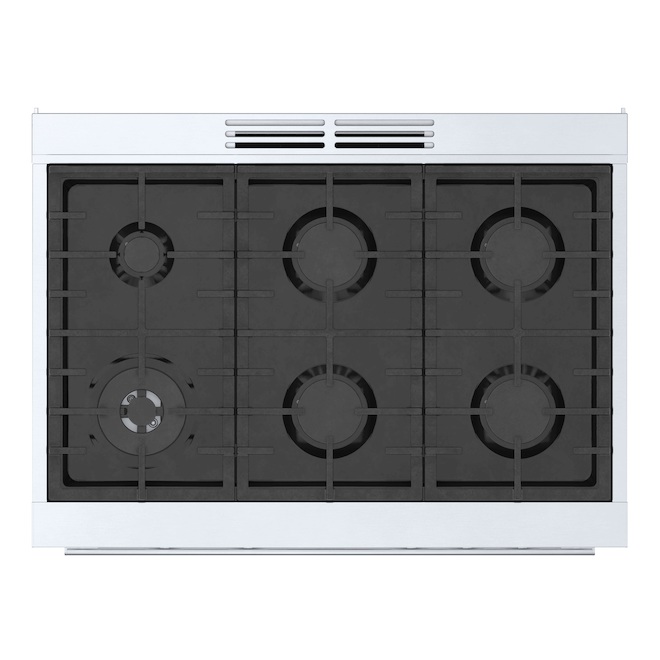 Bosch Freestanding Gas Range 800 Series 6 Burners 36 in