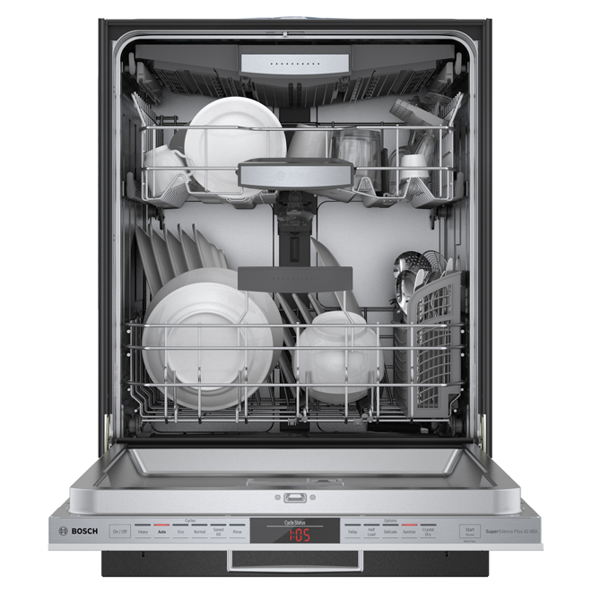 Bosch Series 800 Slide In Dishwasher 24 in SHVM78Z53N RONA