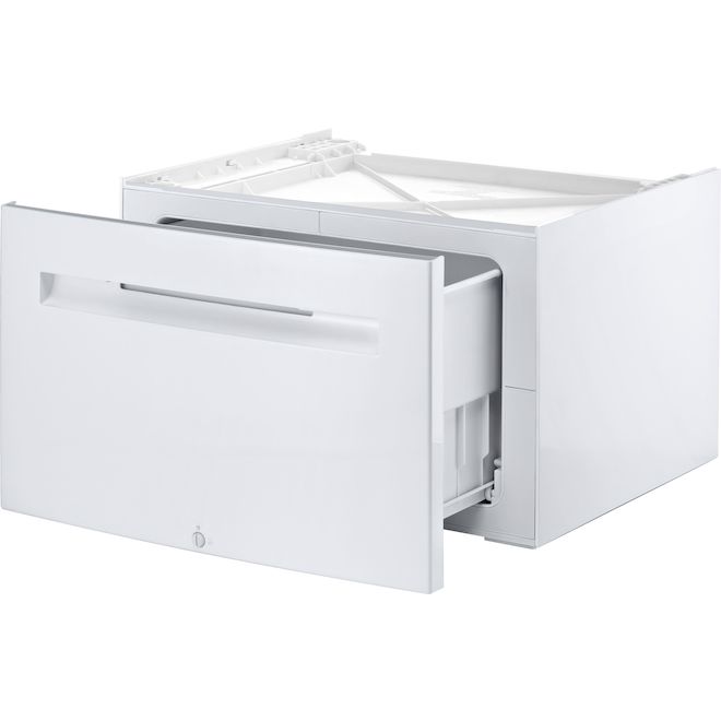 Bosch 15.38-in x 23.63-in Washer Pedestal (White)