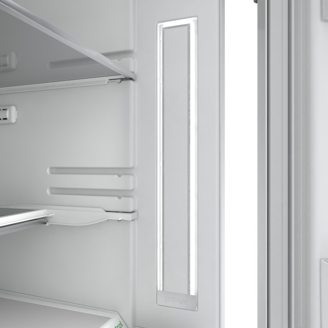 Bosch 800 Series Built-In Bottom-Freezer Refrigerator - Custom Panel - 9 cu ft