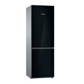 Réfrigérateur compact autoportant Bosch Série 800 avec congélateur inférieur, 10 pi³, 24 po, noir