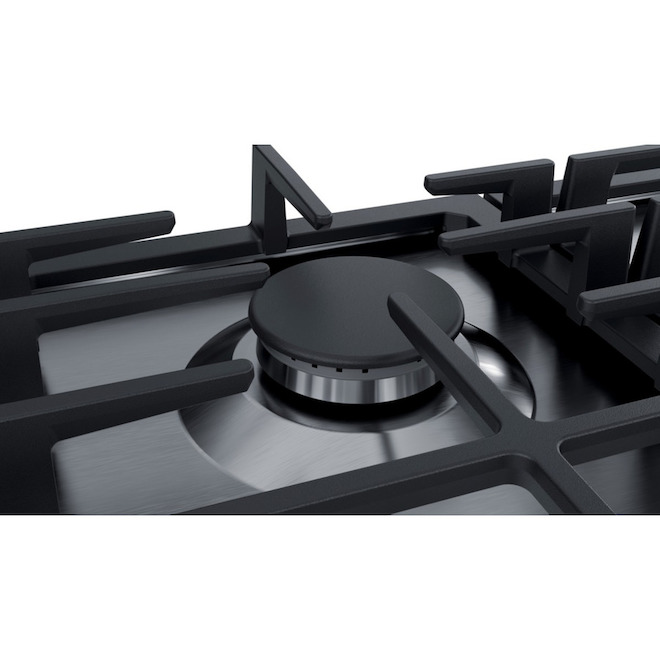 Bosch 800 Series 5-Burner Gas Cooktop - Stainless Steel - 30-in W x 20-in D