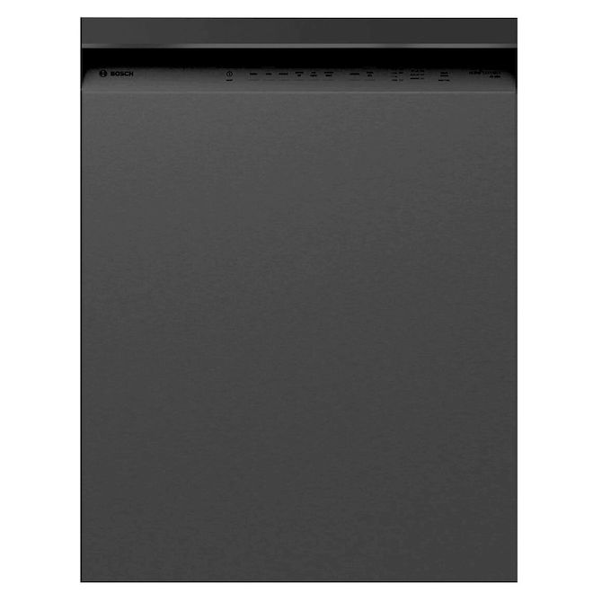 Bosch 300 Series 24 in 46 dBA Three Rack Black Built In Dishwasher with Home Connect and PrecisionWash